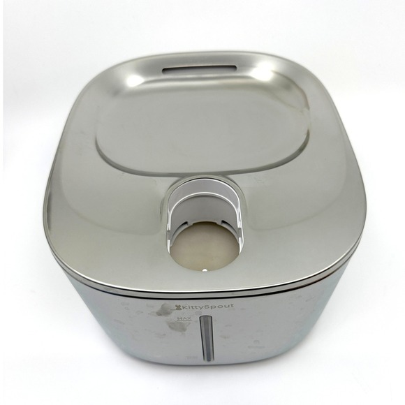 KittySpout Wireless Cat Water Fountain Stainless Steel 4L 135oz Silent Motion - Picture 4 of 9